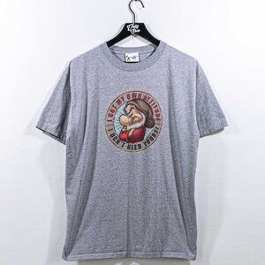Grumpy I Got My Own Attitude Disney T-Shirt Large Y2K Cartoon Movie Retro